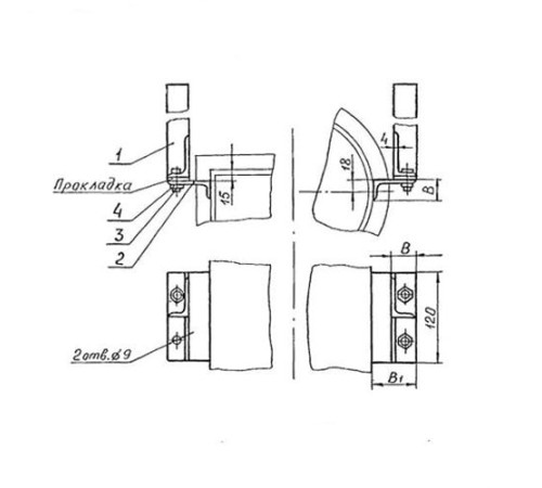 Подвески судовых трубопроводов Тип 4 в Бобруйске