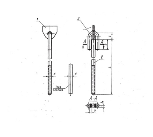 Проушины с тягой подвесок стальных трубопроводов в Бобруйске