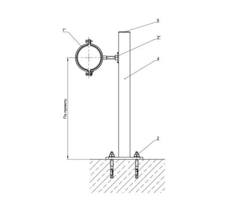 Крепления трубопроводов к полу в Бобруйске
