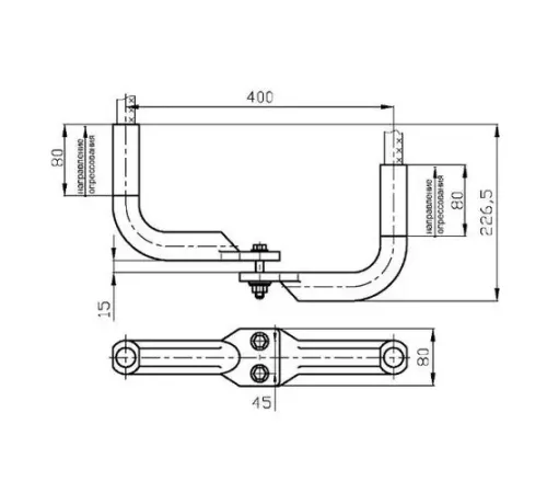 Аппаратные зажимы типа 2А2А для ЛЭП в Бобруйске