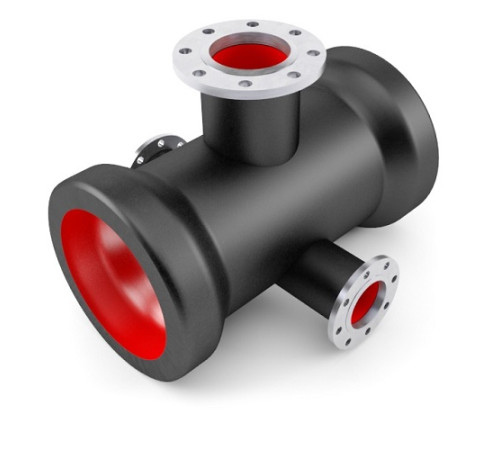 Кресты чугунные фланец-раструб с пожарной подставкой в Бобруйске