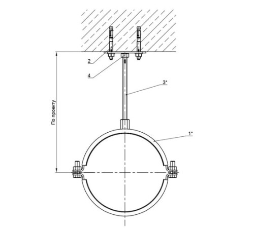 Крепления трубопроводов к перекрытию в Бобруйске для юрлиц
