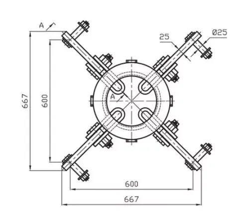 Коромысла лучевые типа КЛ в Бобруйске для ЛЭП