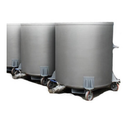 Передвижные дежи для лакокрасочной промышленности в Бобруйске