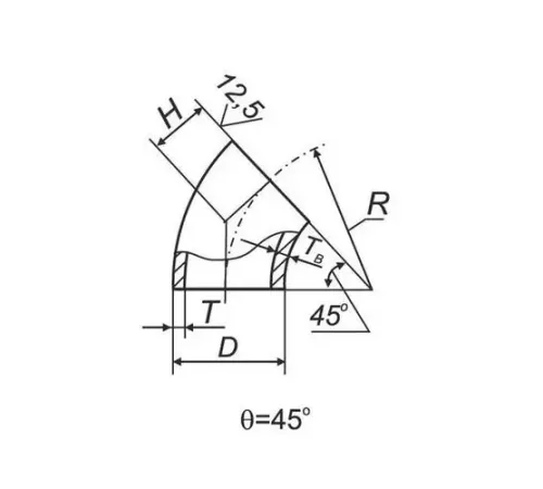Отводы 45° в ВУС изоляции в Бобруйске с доставкой по Беларуси