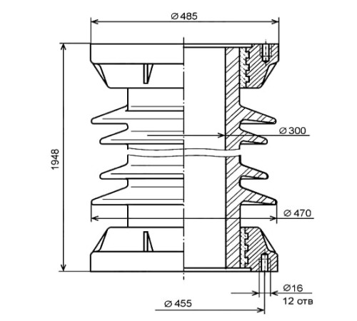 Армированные покрышки ПВЭ для элегазовых выключателей в Бобруйске