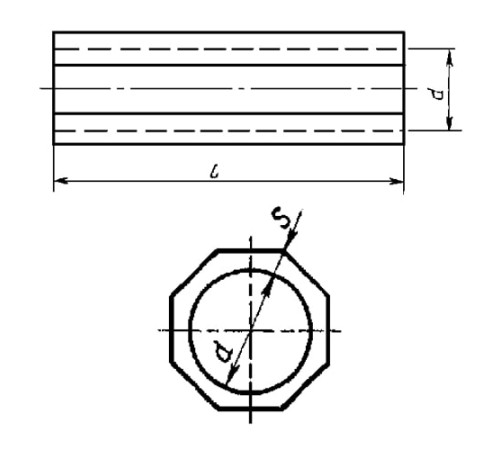 Дренажные керамические трубы восьмигранные в Бобруйске