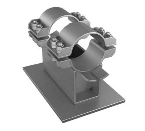 Хомутовые направляющие опоры для труб в Бобруйске