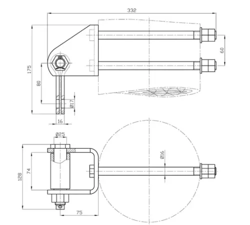Узлы крепления КГТ-7-1 в Бобруйске для ЛЭП