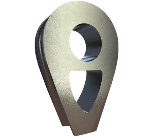 Коуши DIN 3091 стальные в Бобруйске для канатов