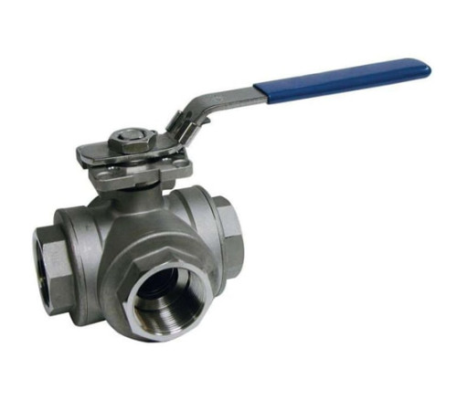 Трехходовые шаровые муфтовые краны AISI в Бобруйске