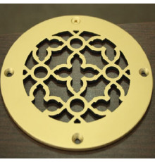 Латунная круглая решетка
