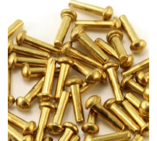 Латунные заклепки с полукруглой головкой в Бобруйске