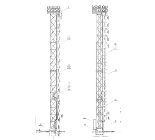 Мачты осветительные в Бобруйске для юридических лиц