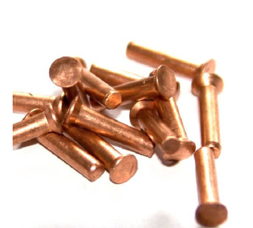 Медные заклепки с потайной головкой в Бобруйске