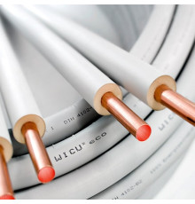 Медные трубы в изоляции из вспененного полиуретана