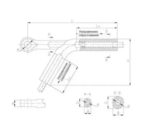 Натяжные прессуемые зажимы НАСУС в Бобруйске