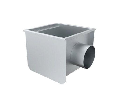 Нержавеющие трапы прямоугольные с горизонтальным выпуском в Бобруйске