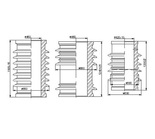 Покрышки для трансформаторов напряжения 110 кВ в Бобруйске