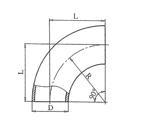 Теплоизоляционные отводы 90 градусов в Бобруйске
