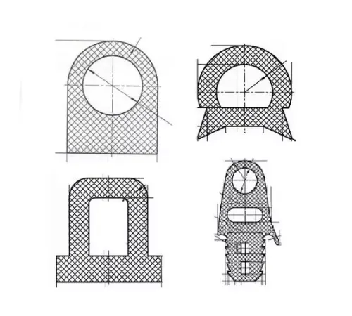 Термостойкие силиконовые профили в Бобруйске для юрлиц