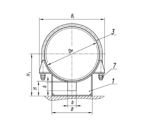 Опоры ТПР.05.29.00.000 для трубопроводов в Бобруйске
