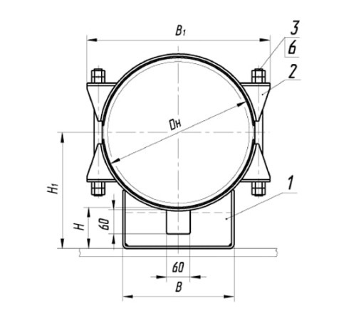Опоры ТПР.06.34 для трубопроводов в Бобруйске и Беларуси