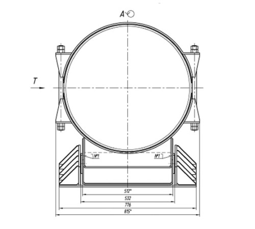 Опоры ТПР.08.13.00.000 в Бобруйске для трубопроводов
